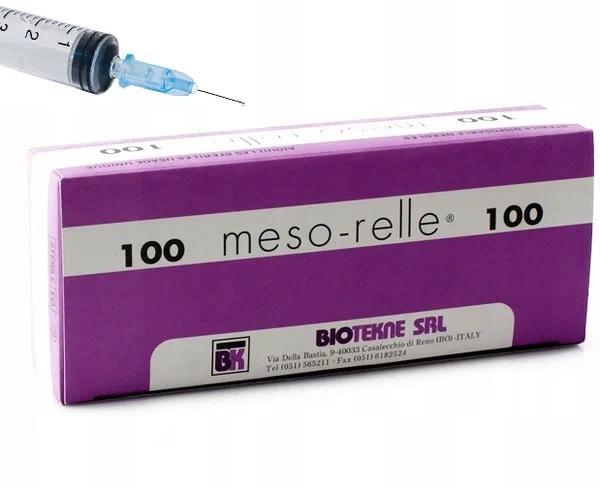 Игла для мезотерапии Meso-relle 31G 0.26x4 мм (100 штук в упаковке)