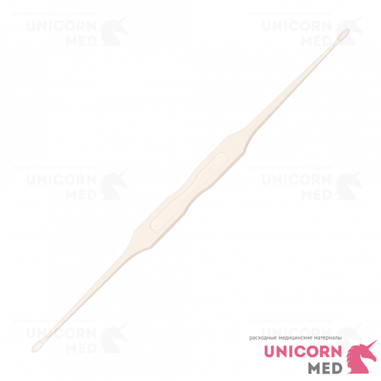 Зонд урогенитальный Unicorn тип B Ложка Фолькмана одноразовый стерильный