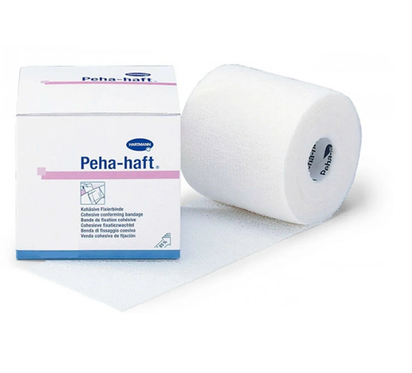 Бинт самофиксирующийся Peha-haft эластичный без латекса 10 cм x 20 м