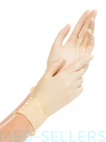 Перчатки латексные, DentaMAX 2-х кратного хлорирования неопудренные, L (50 пар)